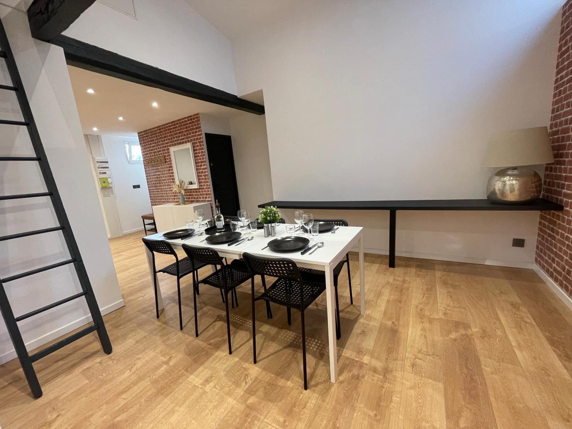 Les 3 Suites - 6 Personnes - 3 Chambres Avec Sdb Privatives Lens Exterior foto